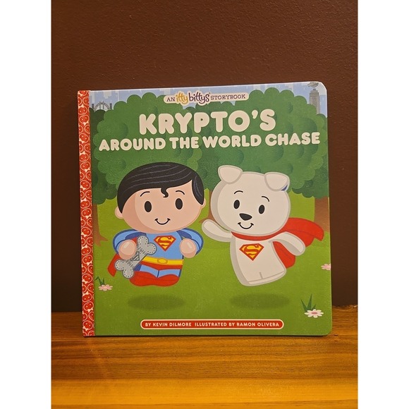 Other - An Itty Bittys Storybook - Krypto's Around The World Chase Book Only